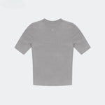 Hug High Neck Seamless T-Shirt