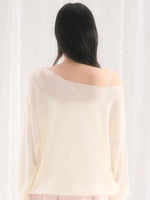 Apricot Asymmetric Floral Tee