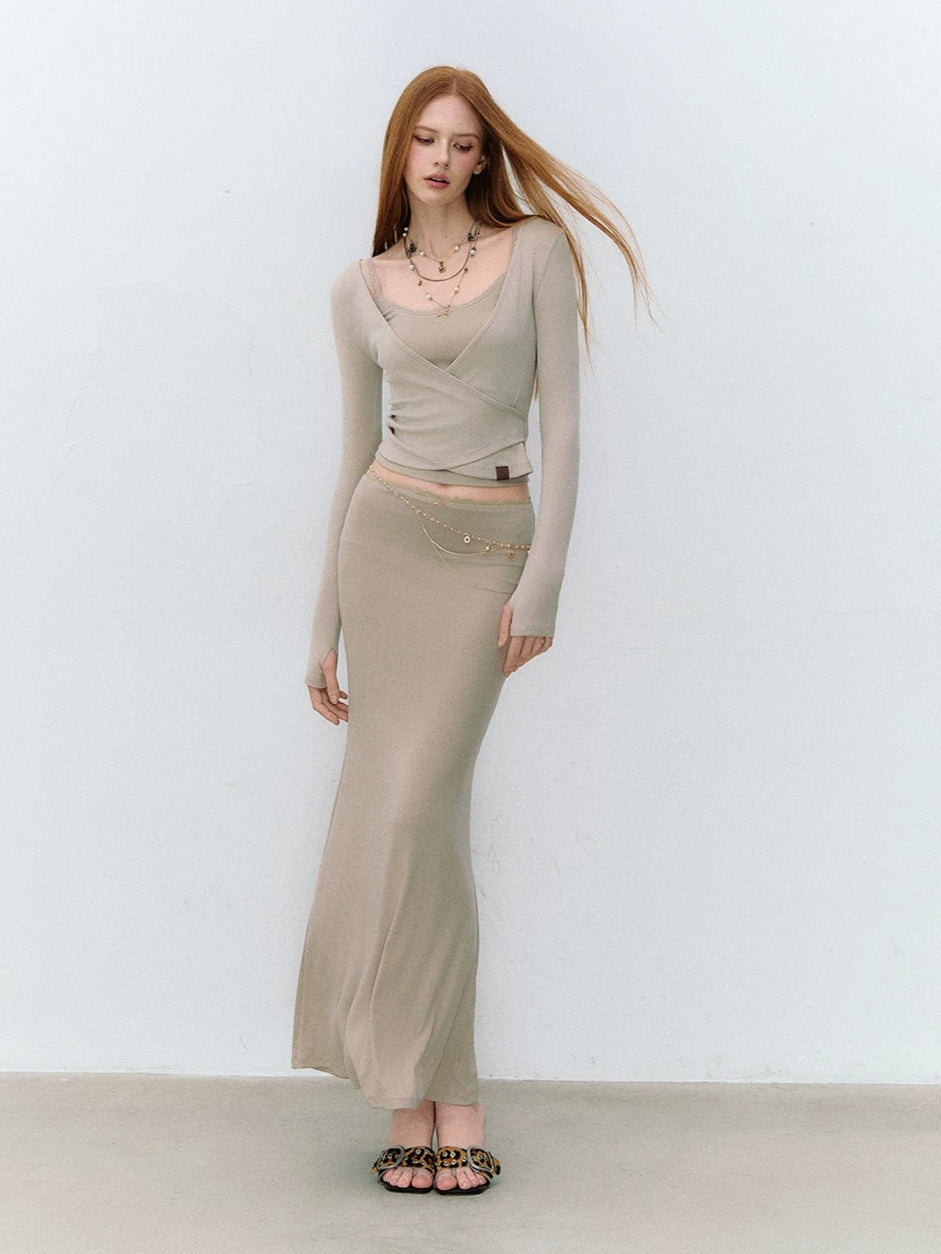 X-Line Cami Top &amp; Skirt Set