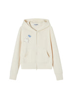Bear Embroidered Hoodie Set