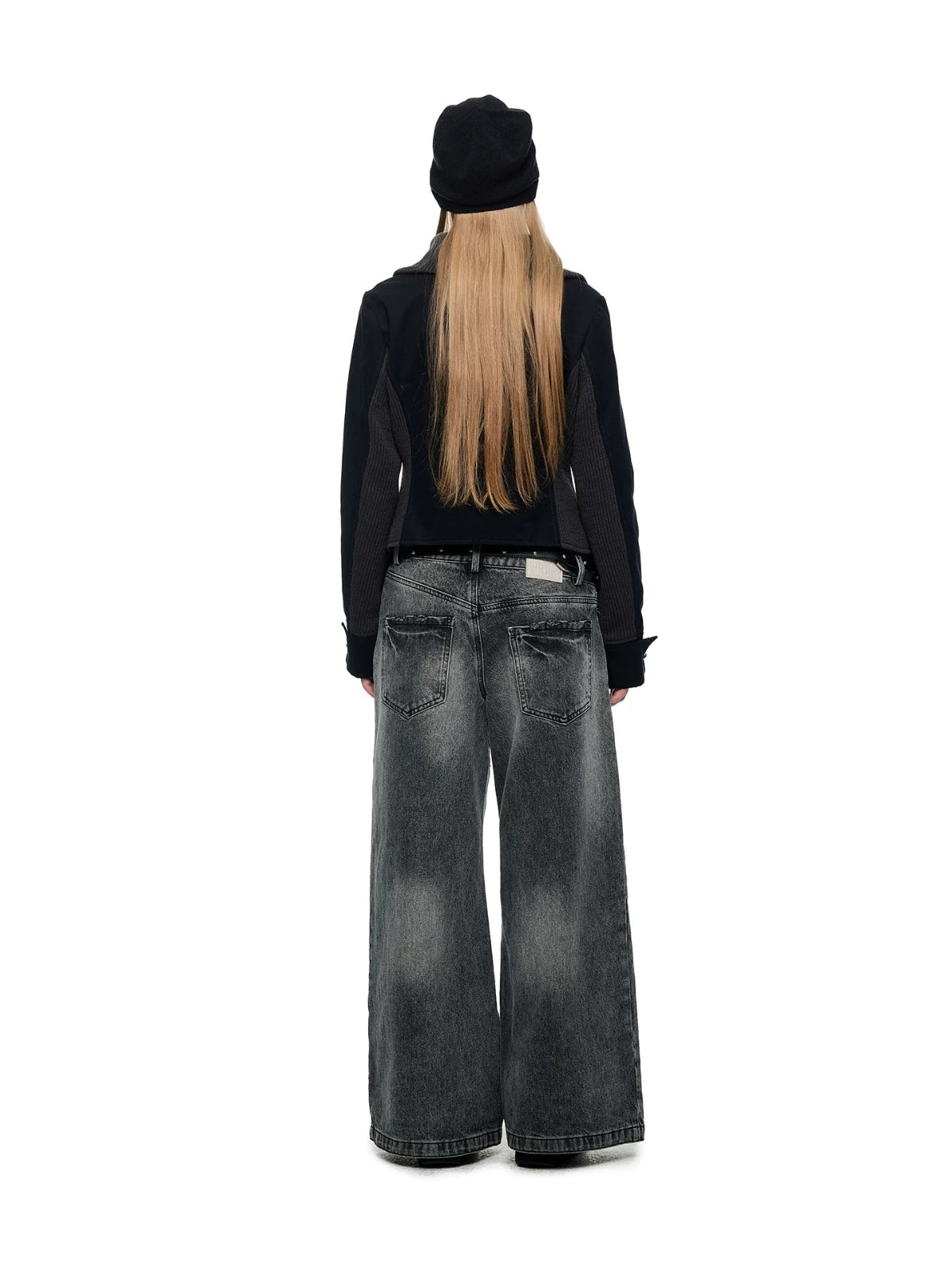 Vintage Patchwork Cropped Jacket