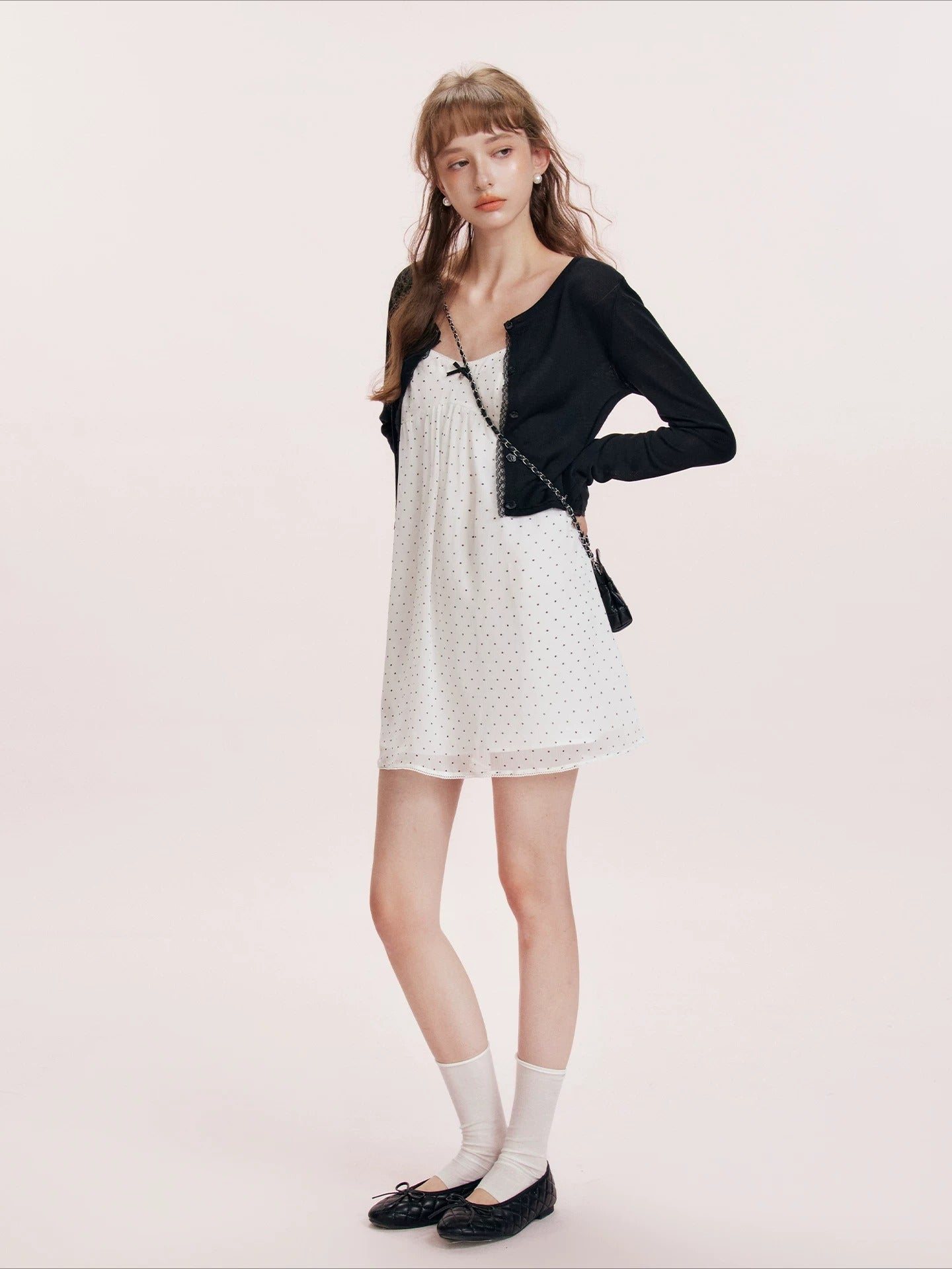 Bubble Dot Bow Dress
