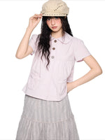 Polka Dot Peter Pan Tee