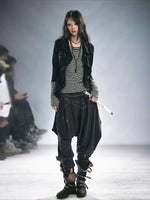 Punk Layered Knit Top