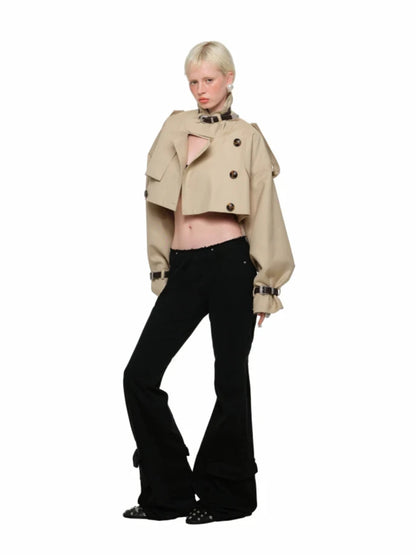 Ultra Short Trench Coat