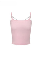 Backless Cross-Strap Cami Top