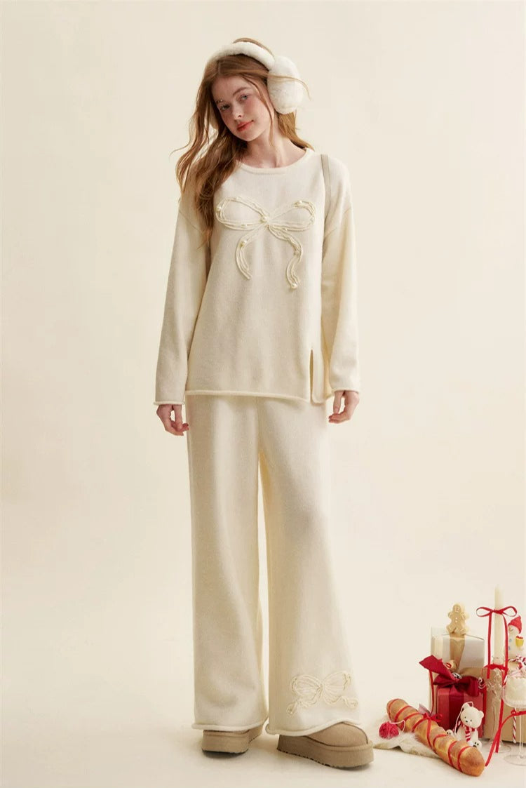 Ribbon Knit Lounge Set
